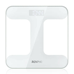 Highly Accurate Digital Body Weight Scale, 400 Lb, White