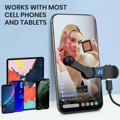 Auto Clicker for Smart Phone, Phone Screen Tapper for Phone Apps Video Live Streaming Gadget, Fast Click Simulation Finger Continuous Click for Game, Live Broadcasts Likes,Reward Task ,