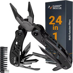 Multitool 24-In-1 Multitools Pliers with ​Professional Multi-Tool for Survival Camping and Hunting Gifts for Men Dad Hus Band