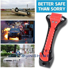 AUTO Car Safety Emergency Escape Hammer Tool Seatbelt Cutter Window Breaker