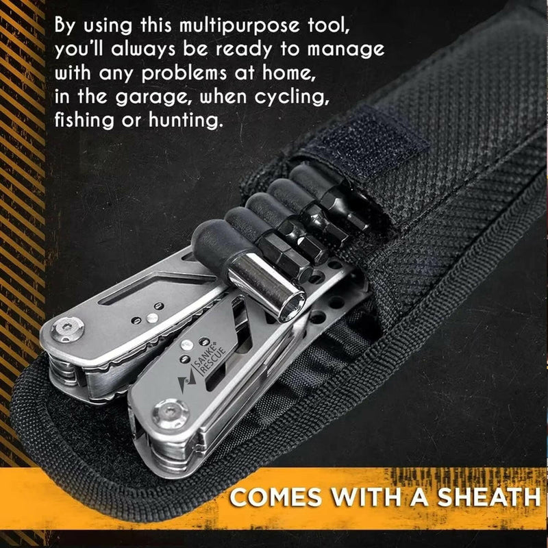 Multitool 24-In-1 Multitools Pliers with ​Professional Multi-Tool for Survival Camping and Hunting Gifts for Men Dad Hus Band