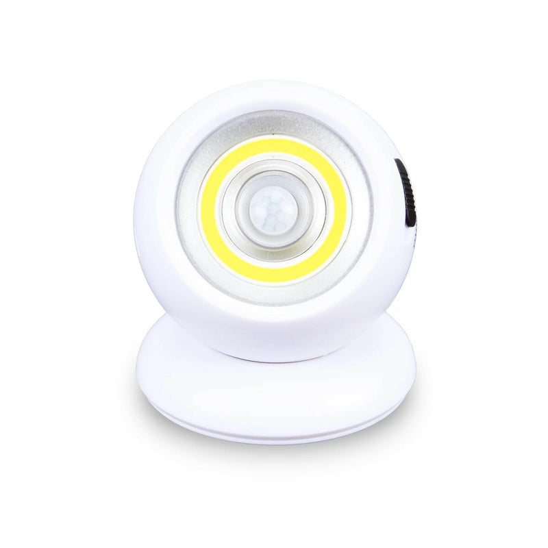 Motion Sensor LED Security Day Light; Rechargeable or AAA Battery Operated