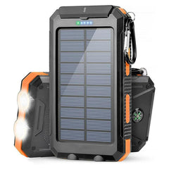 Summer Sale! Tainbat Solar Charger 20000Mah Portable Solar Power Bank for Cell Phone, Waterproof External Backup Battery Power Pack Charger with Built-In Dual USB and Flashlight. Ideal for Outdoor Adventures, Ensuring Power on the Go.