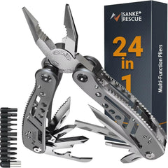 Multitool 24-In-1 Multitools Pliers with ​Professional Multi-Tool for Survival Camping and Hunting Gifts for Men Dad Hus Band