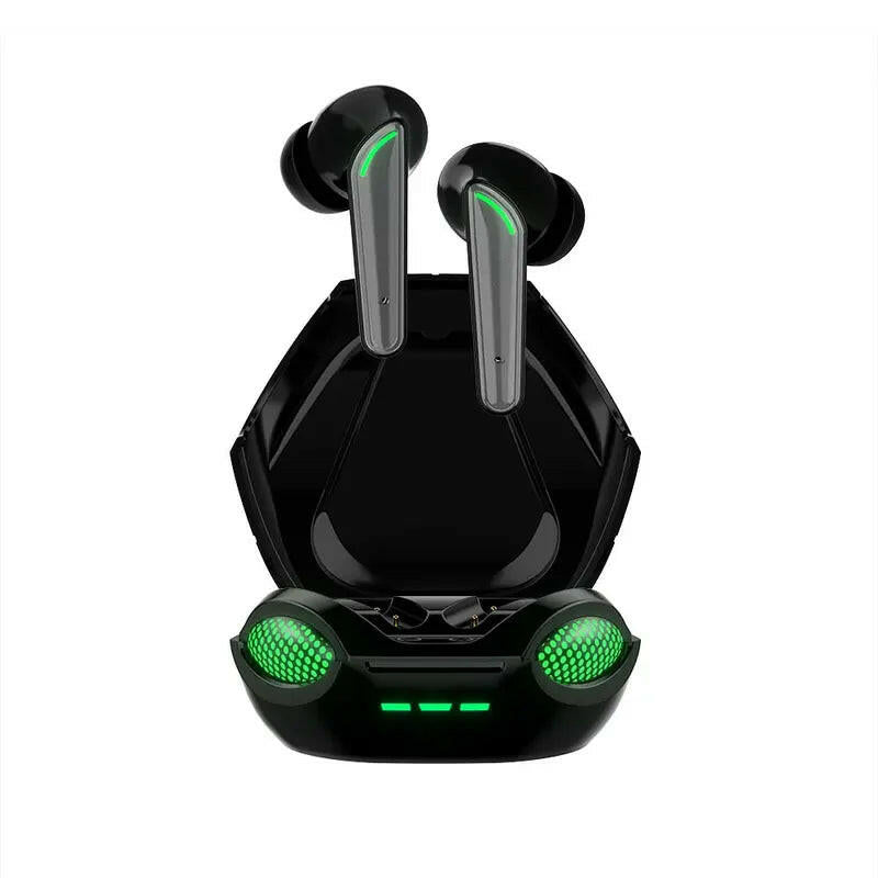 Summer Wireless Earphone, In-Ear Design Earphone with Light, Low Latency Stereo Headphone for Gaming & Sports