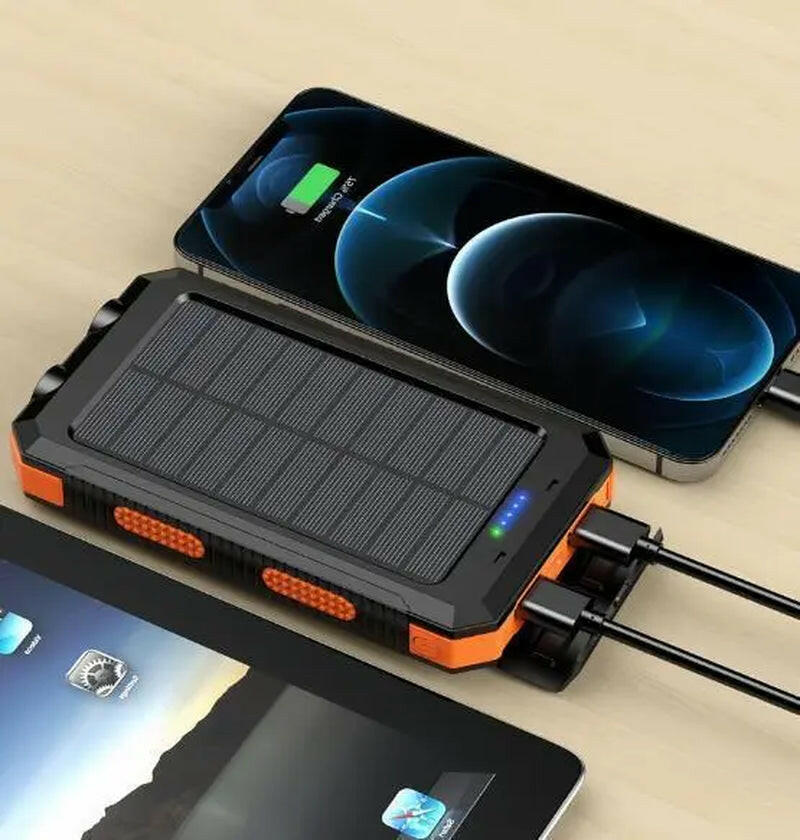 Power Bank Charger - 10000 MAH Portable Charger, Fast Charge Power Bank with Flashlight for All Phones and Electronic Devices